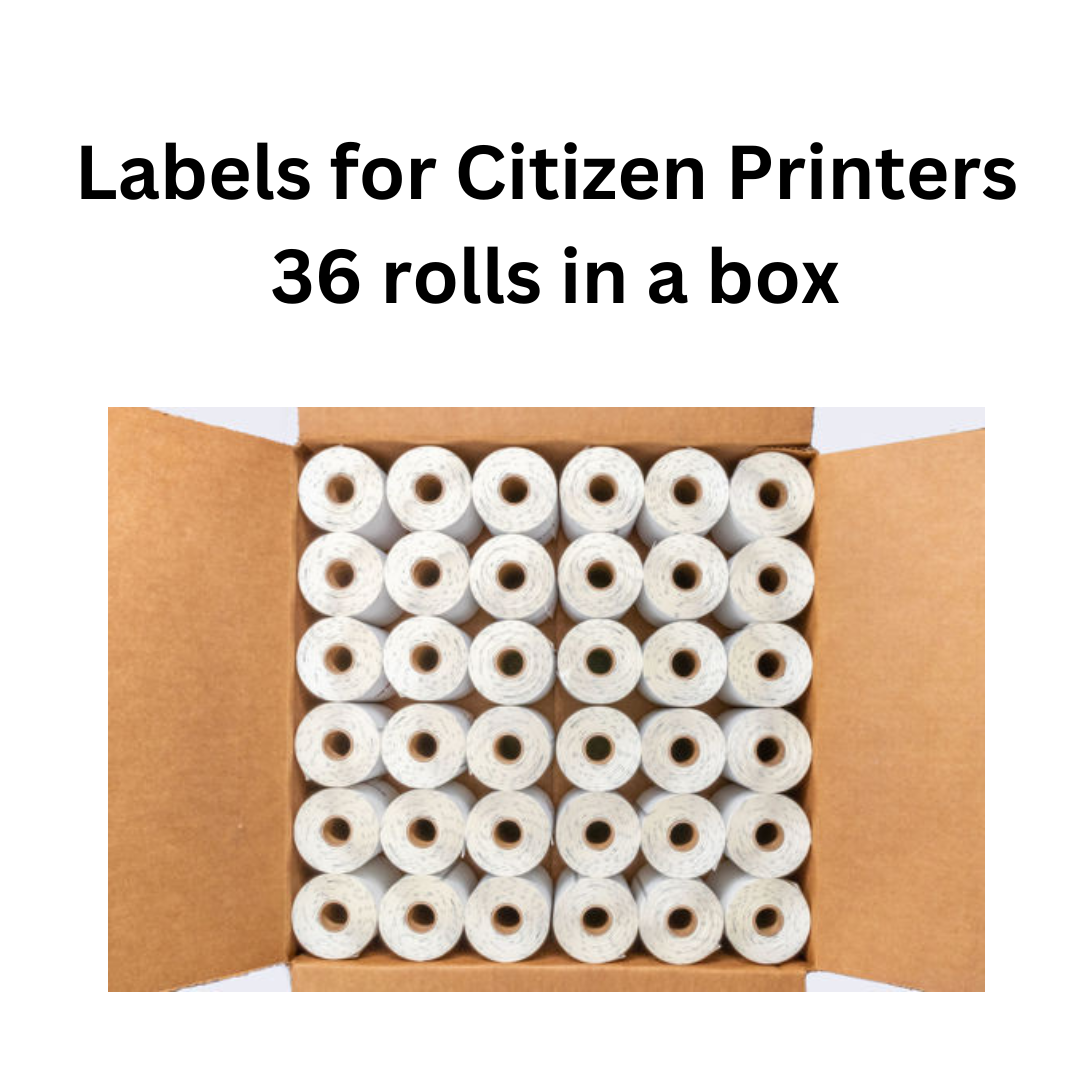 Citizen Labels 36 rolls per case - Reg $229.99 Save 50%