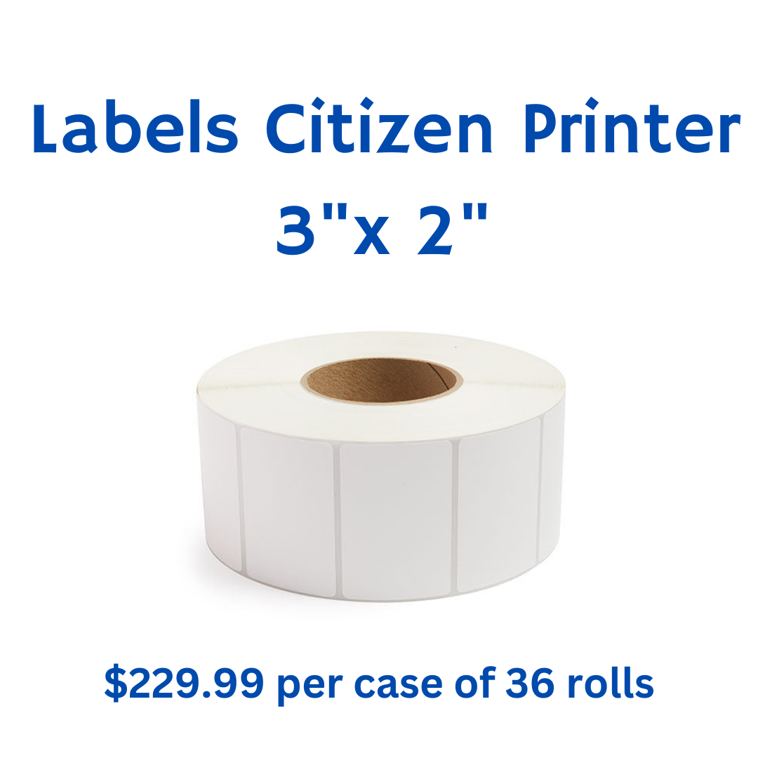 Citizen Labels 36 rolls per case - Reg $229.99 Save 30%