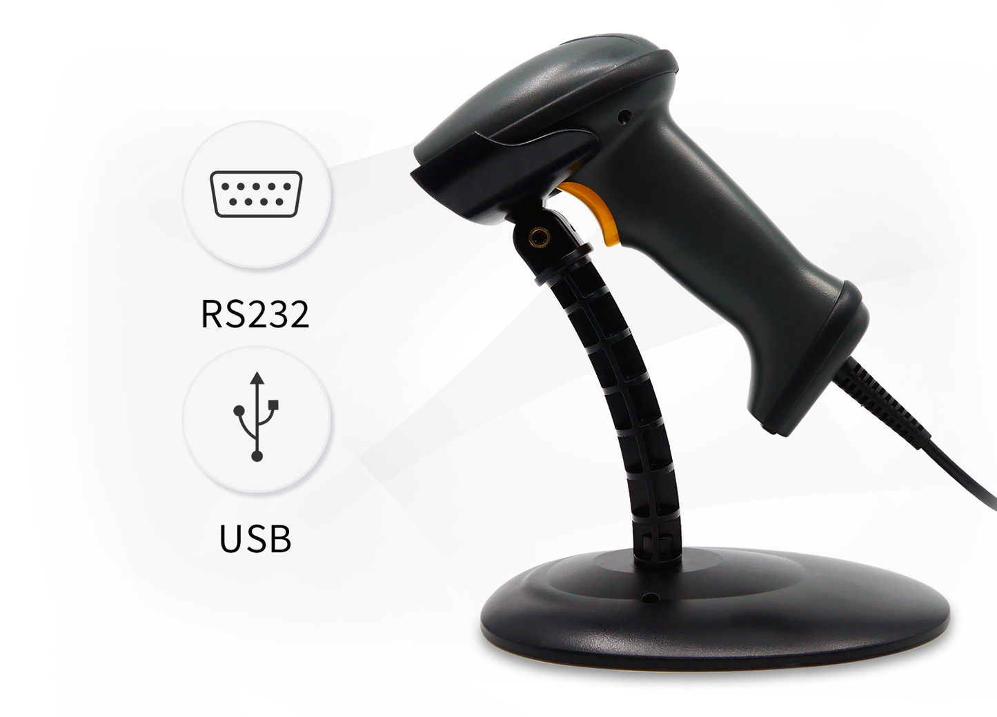 USB Bar Code Reader with stand